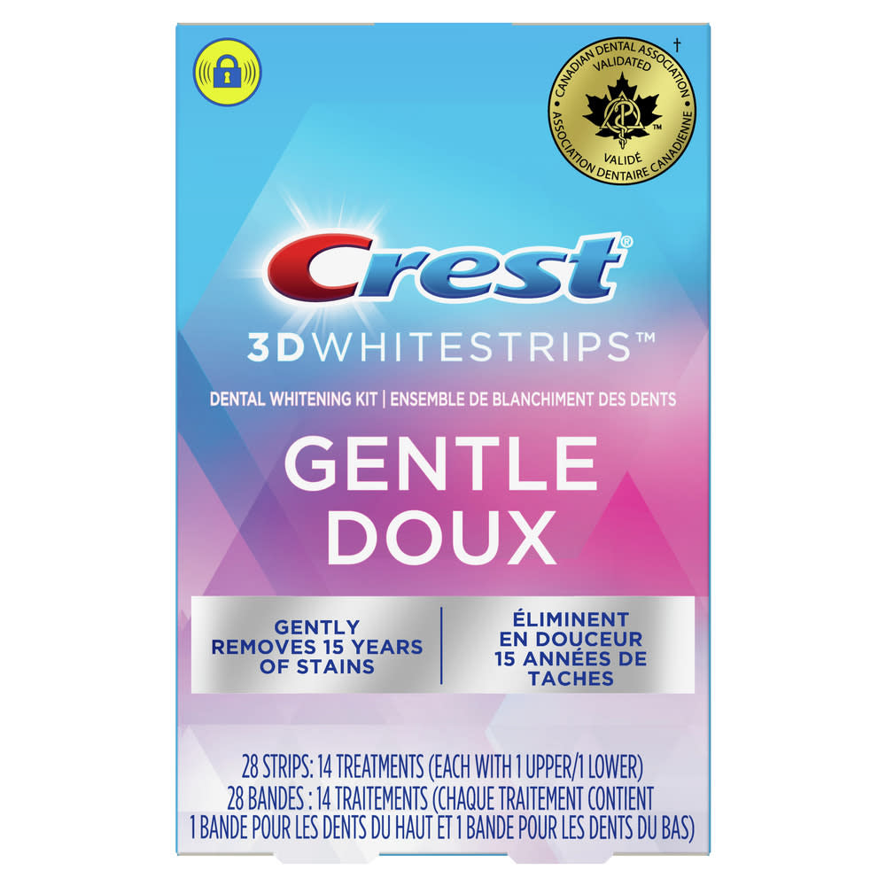 【メープルビューティー】クレスト3Dホワイト ホワイトニングストリップス Gentle Routine