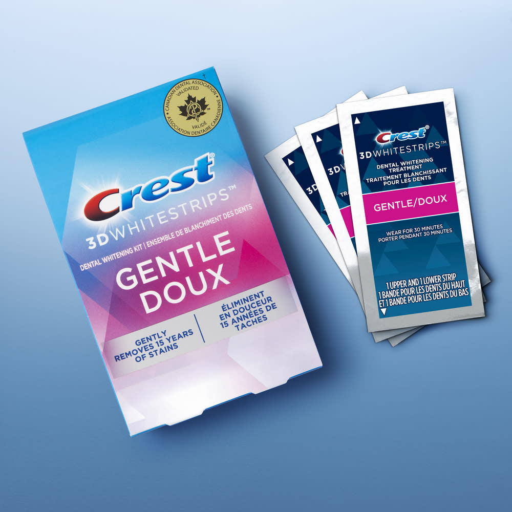 【メープルビューティー】クレスト3Dホワイト ホワイトニングストリップス Gentle Routine
