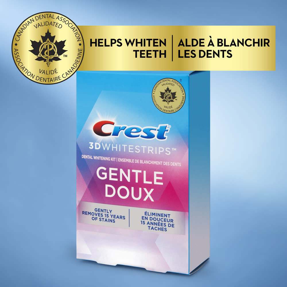 【メープルビューティー】クレスト3Dホワイト ホワイトニングストリップス Gentle Routine