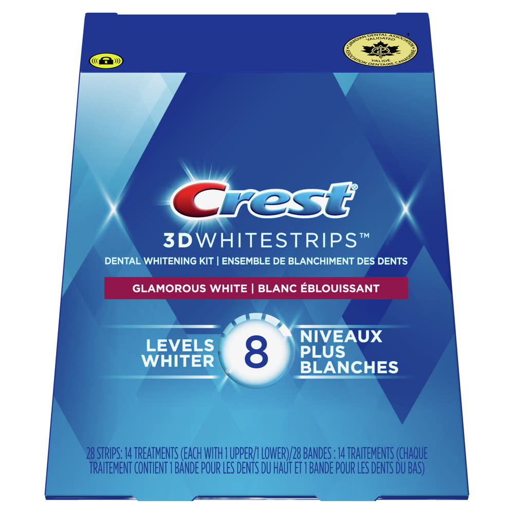 【メープルビューティー】クレスト3Dホワイト ホワイトニングストリップス Glamorous White